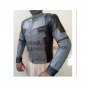 Deadpool Grey Motorbike Leather Jacket/Deadpool Grey Jacket