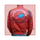 Replica Akira leather jacket/Men Red bomber  jacket