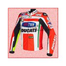 Ducati CORSE Valentino Rossi Replica Motorbike Leather Jacket