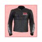 Suzuki GSXR Black Motorbike Racing Leather Jacket