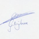 1980 Moscow Marathon Silver GERARD NIJBOER  Autograph 1980