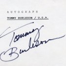 1972 Munich Basketball Silver TOMMY BURLESON Autograph #2