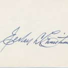 Gen Authority of Latter-day Saints Church ELRAY L. CHRISTIANSEN Autograph 1960s