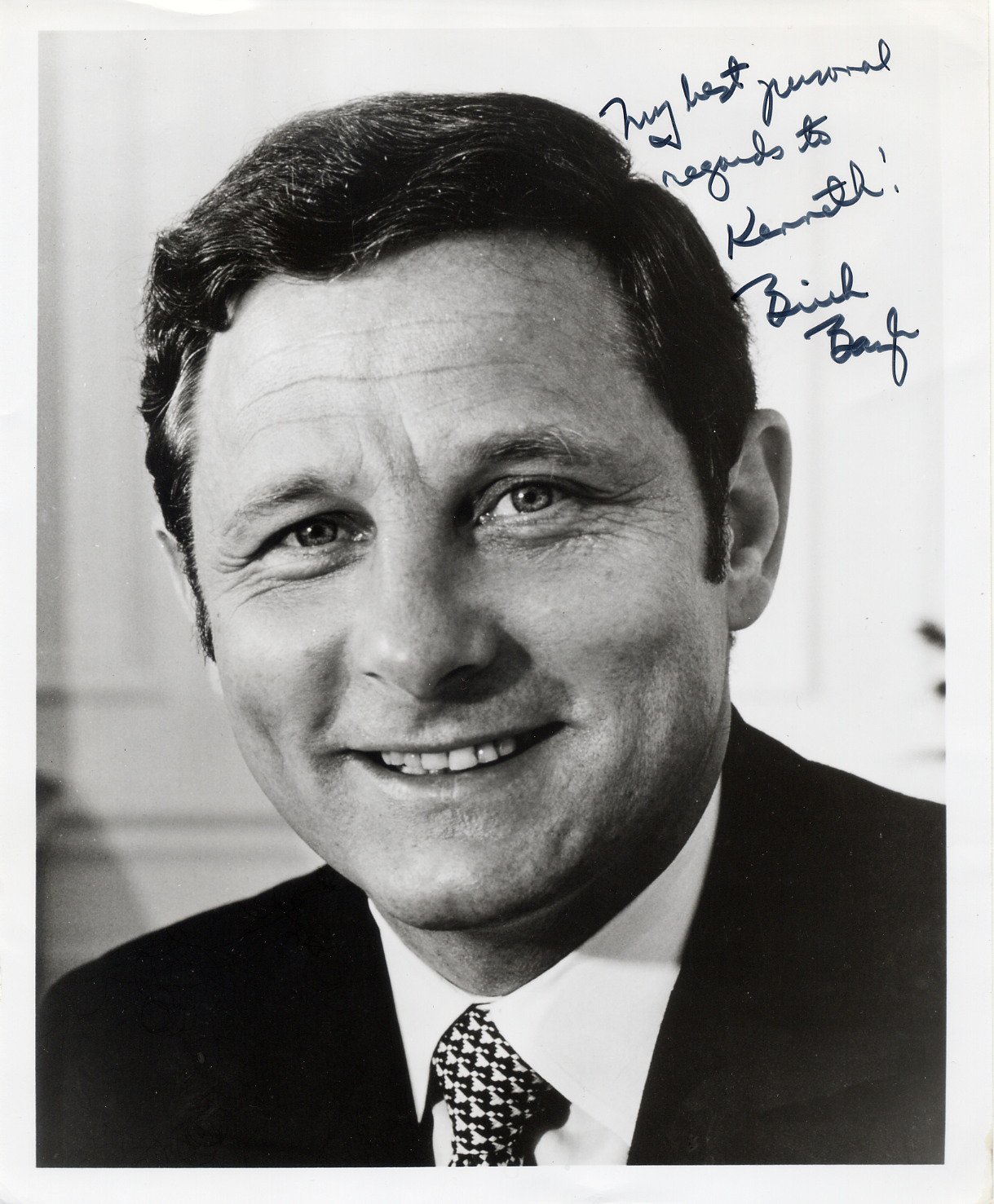 U.S. Senator from Indiana & Presidential Nominee BIRCH BAYH SP 8x10