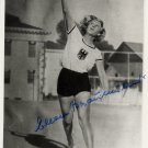 1932 Los Angeles Olympics T&F Javelin Silver ELLEN BRAUMÜLLER Signed Photo