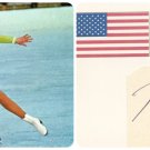 1968 Grenoble Olympics Figure Skating Gold PEGGY FLEMING Orig Autograph 1981