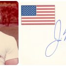 1976 Olympics Swimming Gold JIM MONTGOMERY Orig Autograph 1990s