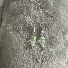 Misty Green/Pearl earrings