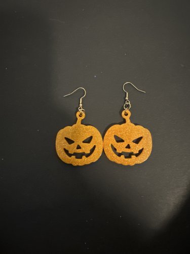 Pumpkin Earrings