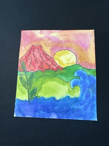 The island