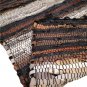 Leather Rug for Fireplace Fireproof Carpet BROWN GRAY Hearth Fire Resistant Mat Rug