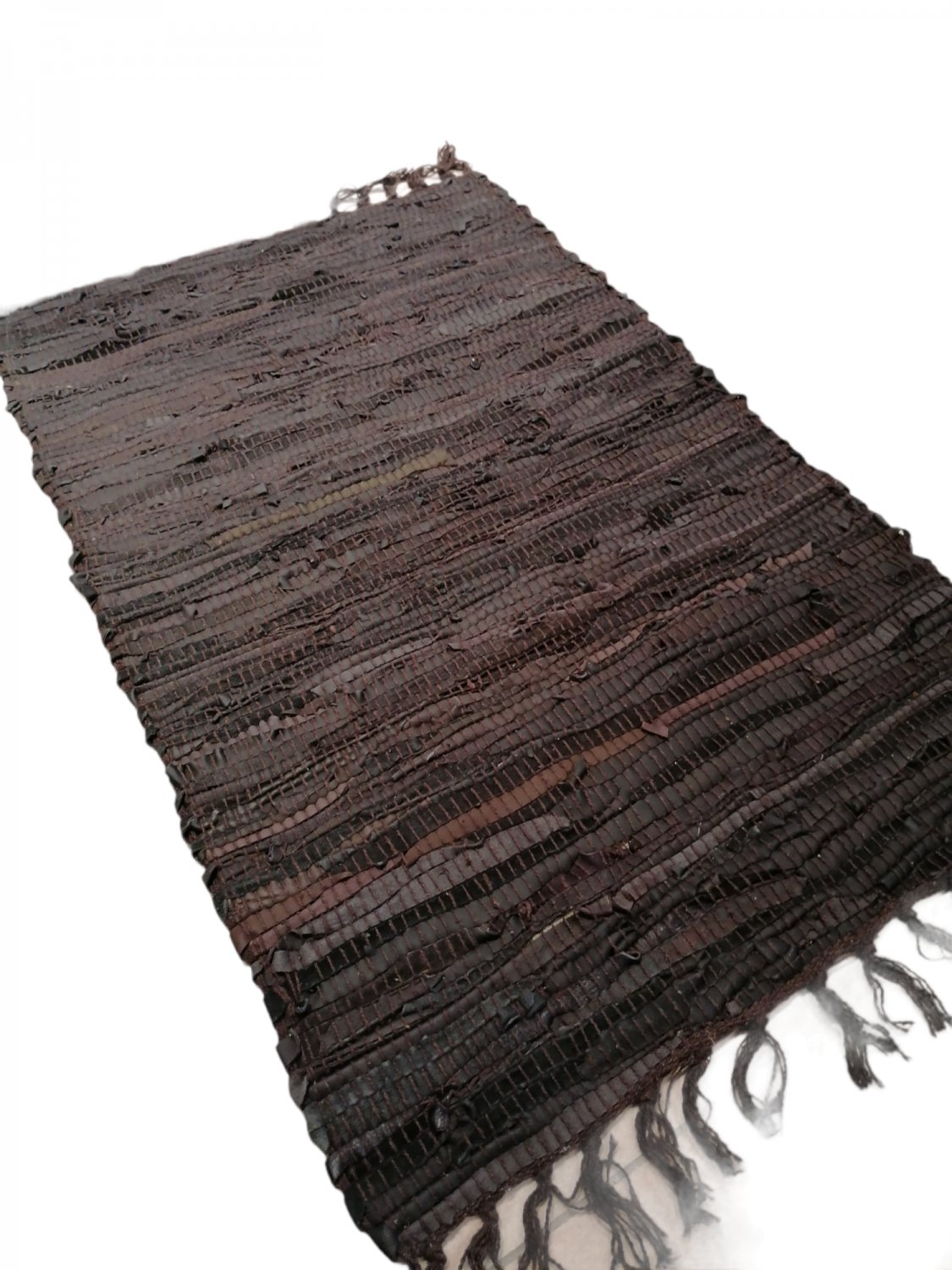 Leather Rug for Fireplace Fireproof Carpet BROWN Hearth Fire Resistant Mat Rug