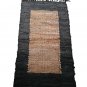 Leather Rug for Fireplace Fireproof Carpet RECTANGLE Hearth Fire Resistant Mat
