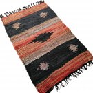 Leather Rug for Fireplace Fireproof Carpet Colorful Stars Hearth Fire Resistant