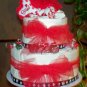 Puppy Love 2 Tier Cake - Puppy shower gift or Sweetest Day dog gift