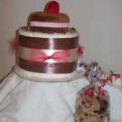 Strawberry Cream Filled PupCake Training Pad Puppy Shower Gift