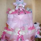 It's A Girl Puppy Shower Centerpiece Gift Cake