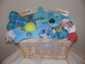 A MAXimum Puppy Gift Basket