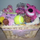 A MAXimum Puppy Gift Basket in Pink