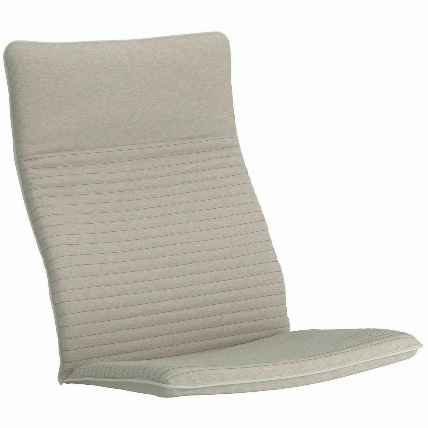 POÄNG Chair cushion, Knisa light beige - IKEA