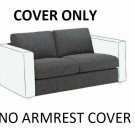 IKEA VIMLE Loveseat Sleeper 2-Seat Section COVER Gunnared Medium Gray 804.338.01