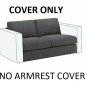 IKEA VIMLE Loveseat Sleeper 2-Seat Section COVER Gunnared Medium Gray 804.338.01