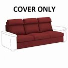 IKEA LIDHULT Cover for Sofa Section Lejde Red Brown Slipcovers 004.050.67