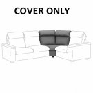 IKEA LIDHULT Cover for Corner Section Lejde Gray Black 804.055.82 Slipcover