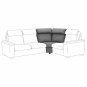 IKEA LIDHULT Cover for Corner Section Lejde Gray Black 804.055.82 Slipcover