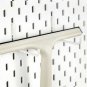 IKEA SKADIS Hook (2 Pack) Metal Hooks White Office Storage Cable Hanger 503.356.18