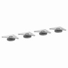 IKEA EKET Adjustable Foot Metal (Pack of 4) 703.400.44