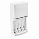 IKEA KVARTS Battery Charger AA AAA White 004.466.71