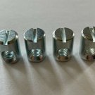 IKEA Cross Dowel Nut Sleeve Part # 100514 (4 pack) Furniture Hardware Parts
