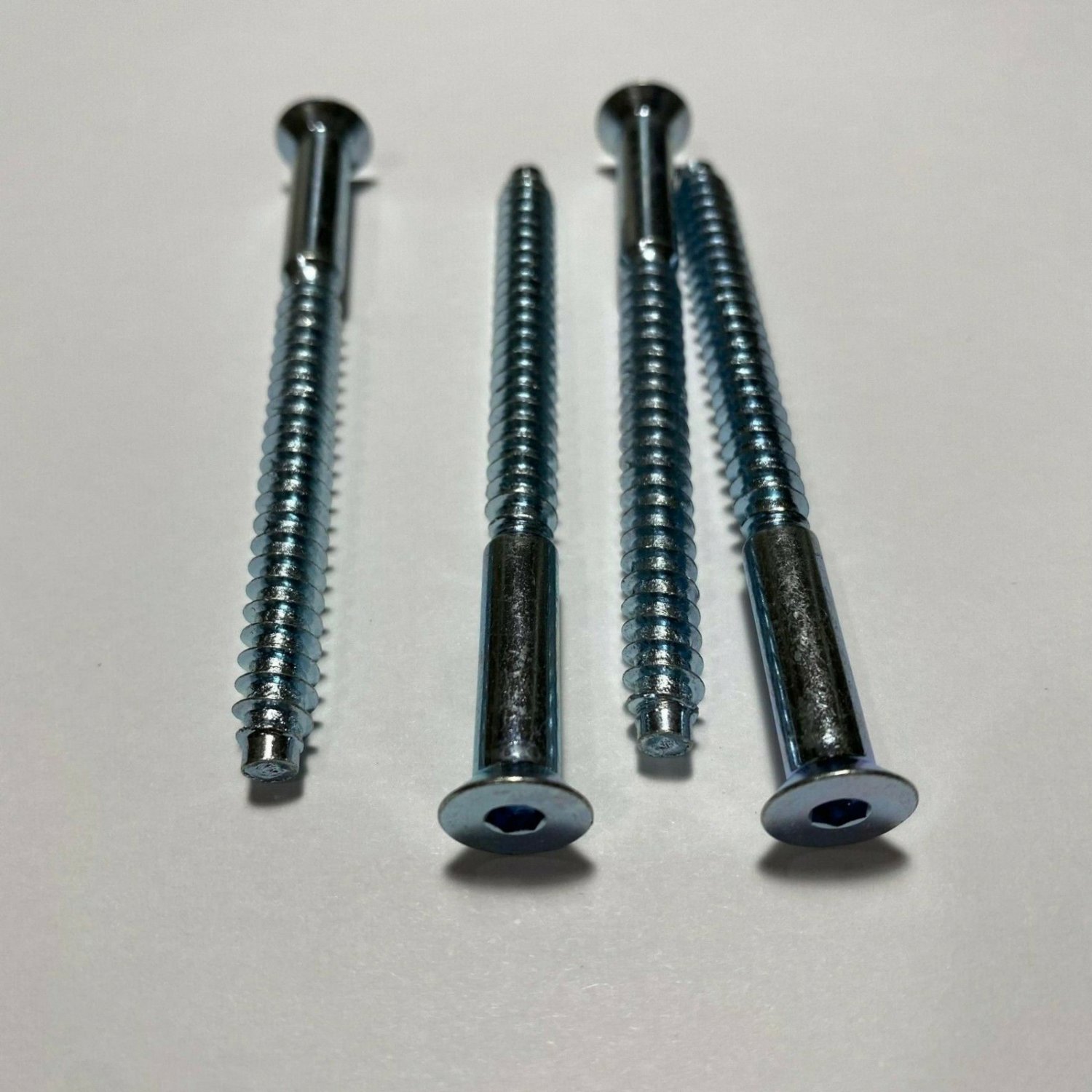 IKEA EXPEDIT Replacement Shelf Screws (Set of 4) Zinc Part # 104323 #104325