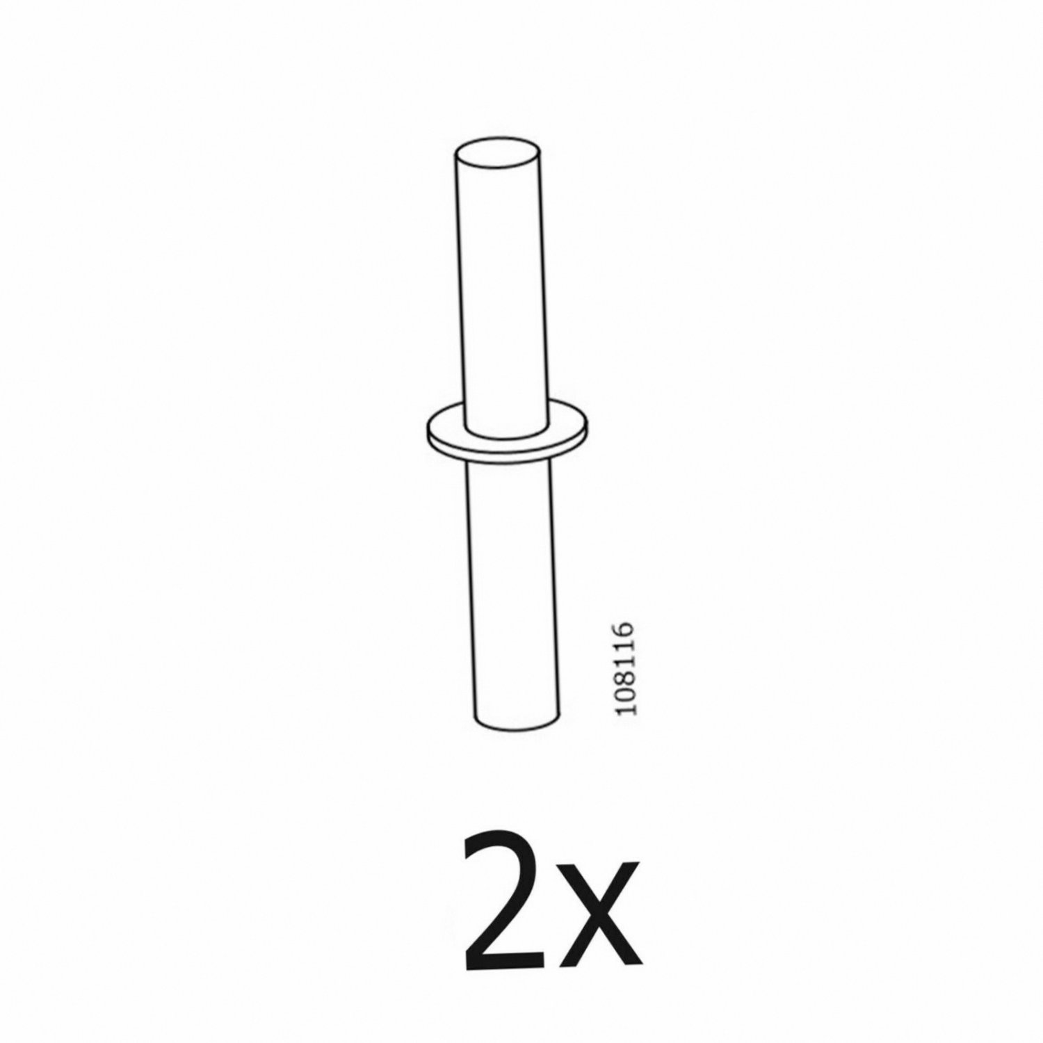 IKEA Connection for IKEA Sofa Furniture (2 Packs) Part 108116