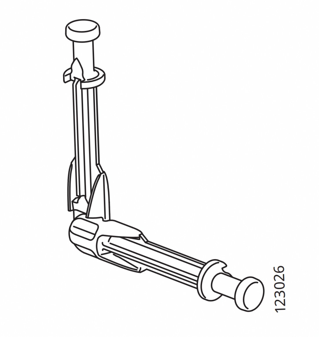 IKEA Replacement Part 123026 Cam Lock Fastener Screw Furniture