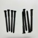 IKEA EXPEDIT Replacement Shelf Screws Black (8 pack) 104323 / 104325 Part