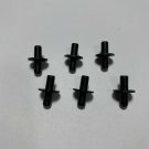 IKEA Pin Wheel Part # 110525 (6 Pack) Black Furniture Hardware Fittings Parts