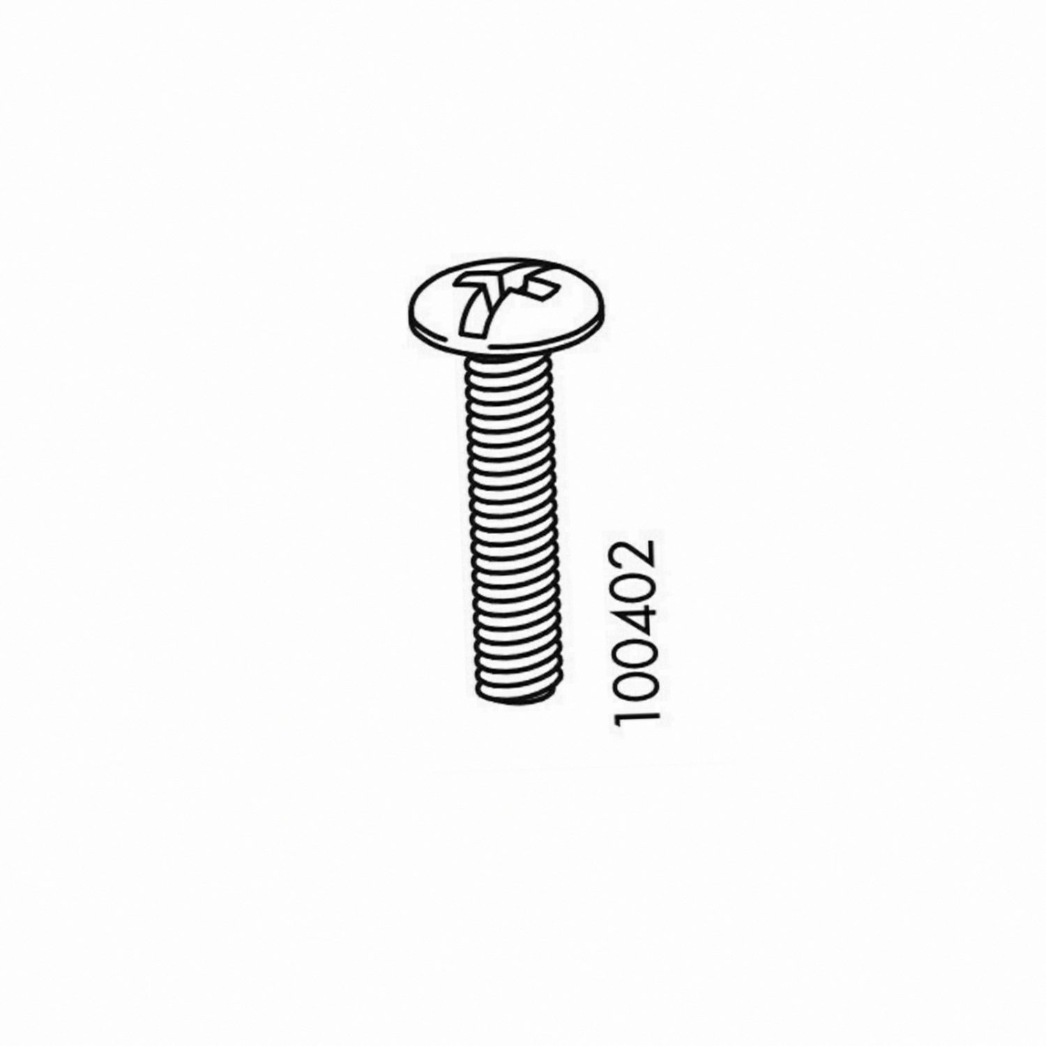 IKEA Screws Part 100402 (6 Pack) Furniture Hardware Fittings Parts