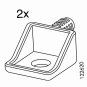 IKEA Chair Mounting Bracket Support Part # 122620 White (2 pack) Replacement