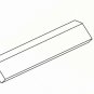 IKEA BRIMNES Handle Small White Furniture Part # 130508 #10050606