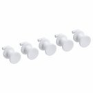 IKEA SKADIS Hook White 3/4" Pin (5 pack) 205.198.88