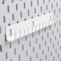 IKEA SKADIS Hook Rack White Metal 405.198.87