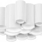 IKEA SODERSVIK Ceiling Lamp LED Dimmable Glossy White 8-1/4" 504.562.24