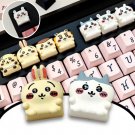 1Pc Cute Cat Keycaps, Cat Keycaps Kawaii Style, Adorable Cat Keycaps for Keyboards, Kitten Keycaps, 