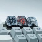 1Pc Mountain Keycaps, Red Volcano Keycap, Natural Aesthetic Keycaps, Snow Mountain Keycaps, Stunning