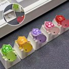 1Pc Kawaii Cute Tortoise Keycaps, Colorful Turtle Keycaps, Adorable Kawaii Purple Turtle Keycaps, Ch