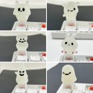 1Pc Cute Spooky Ghost Keycaps , Pumpkin Keycaps, Ghost White Keycaps for Halloween Decor, Creepy Coo