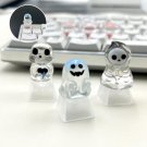 1Pc Adorable Skeleton Ghost Keycaps, Ghost Keycaps for Your Halloween Keyboard Setup, Halloween Keyc