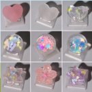 1Pc Flowers, Hearts, Stars & Magic Balls Keycaps, Charming Keycap, Sparkling Stars Keycaps, Kawaii L